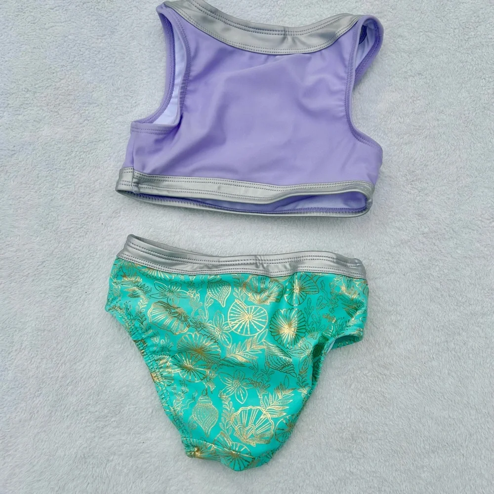Disney Ariel Swim Suit size 4T Bathing Suit Little Mermaid